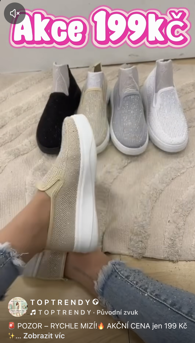 SLIP-ON TENISKY GABRIELLE